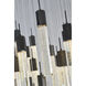 Canada 41 Light 35.4 inch Black Chandelier Ceiling Light